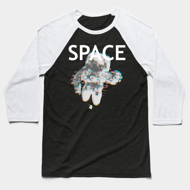 SPACE Baseball T-Shirt by giovanniiiii